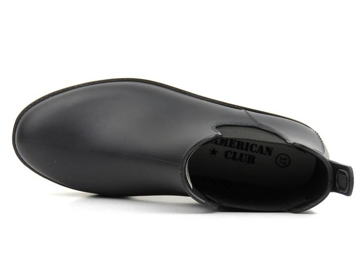 Dámské gumové kotníkové boty, americké boty Club KAL 15/22 Chelsea, černé