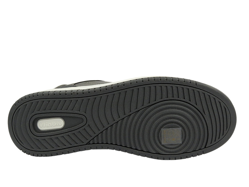 Šedé pánské sportovní boty na šněrování Inblu IU-14