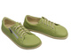 BareFoot minimalistické dámské polobotky zelené Helios Komfort 436