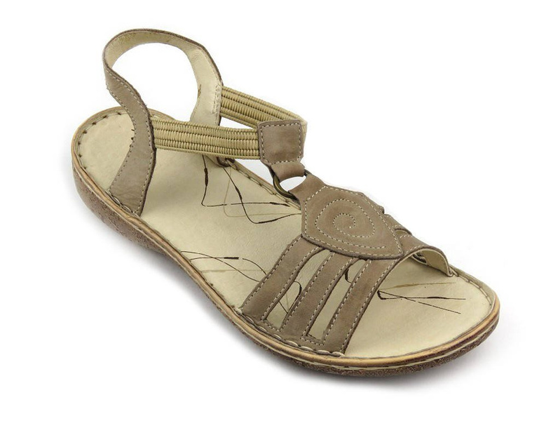 Helios 757 dámské sandály, červené