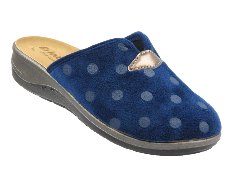 Dámské domácí pantofle Inblu OD-14, tmavě modré