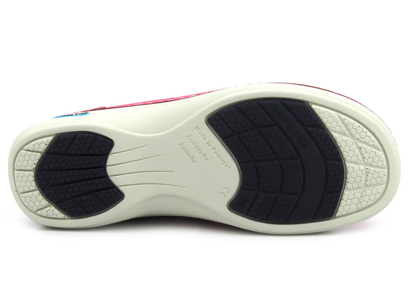 Pohodlné, zdravotní dámské pantofle - Nursing Care WG4A09, růžové