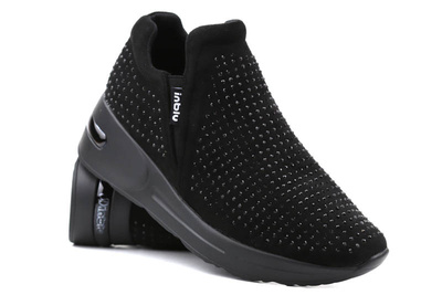 Dámská nazouvací sportovní obuv - INBLU IN001310, černá