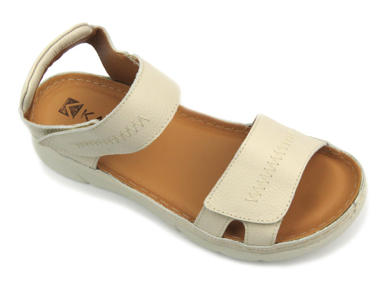 Pohodlné boty a dámské sandály - Kampa 74, modrá