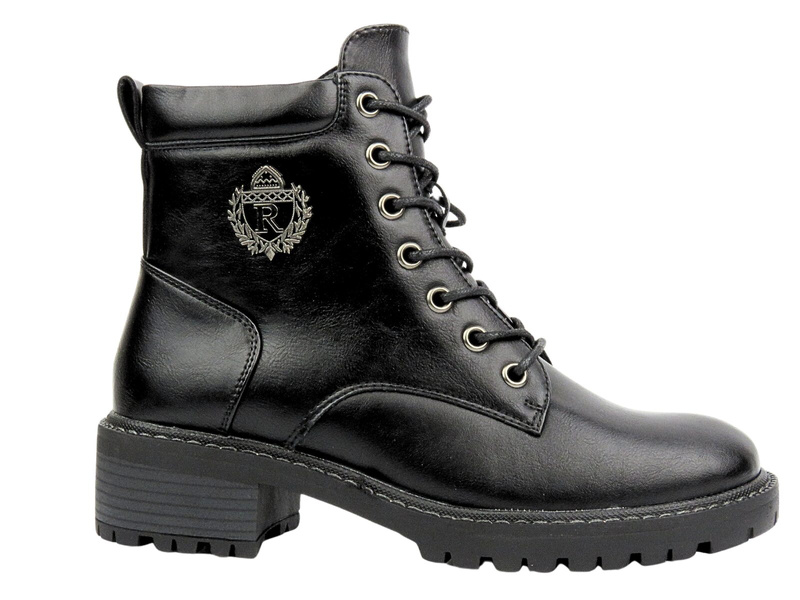 Teplé a měkké dámské kozačky z přírodní kůže - VENEZIA 03960015D, černá