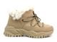 Dámské boty, sněhule - NOVINKY 23BT26-6534, béžové