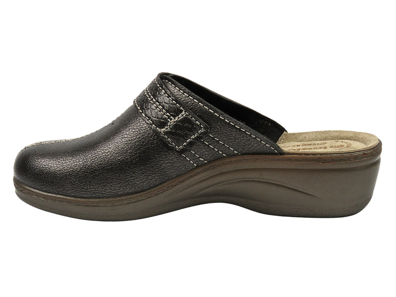 Pohodlné dámské pantofle INBLU LY-80, šedé