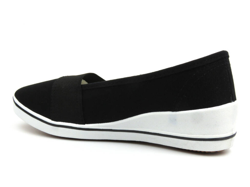 Dámské tenisky na klínku AMERICAN CLUB 7270-1, černé