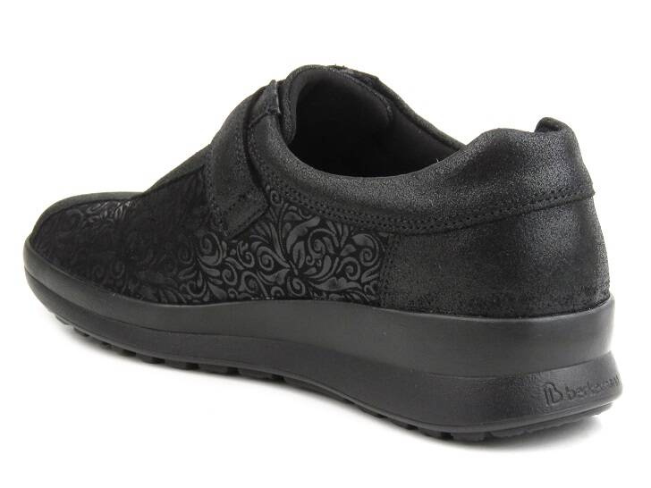 Pohodlné, kožené dámské boty - Berkemann Susanna 05351-940, černé