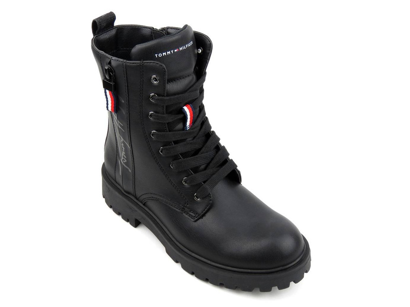 Dámské kozačky TOMMY HILFIGER T3A5-31195, černé