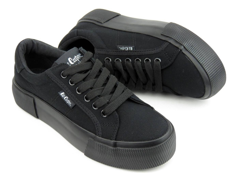 Dámské tenisky, creepers LEE COOPER LCW-22-31-0885L, černé