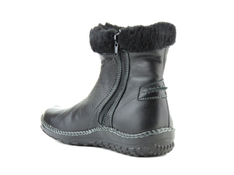 Dámské kotníkové boty HELIOS černá 719