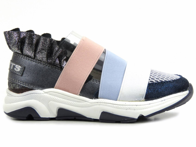 Dětské sportovní boty na jaro a léto - WEESTEP R537333917, barevné s volánky