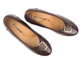 Elegantní kožené dámské lodičky Cambell 26-19413, hnědé