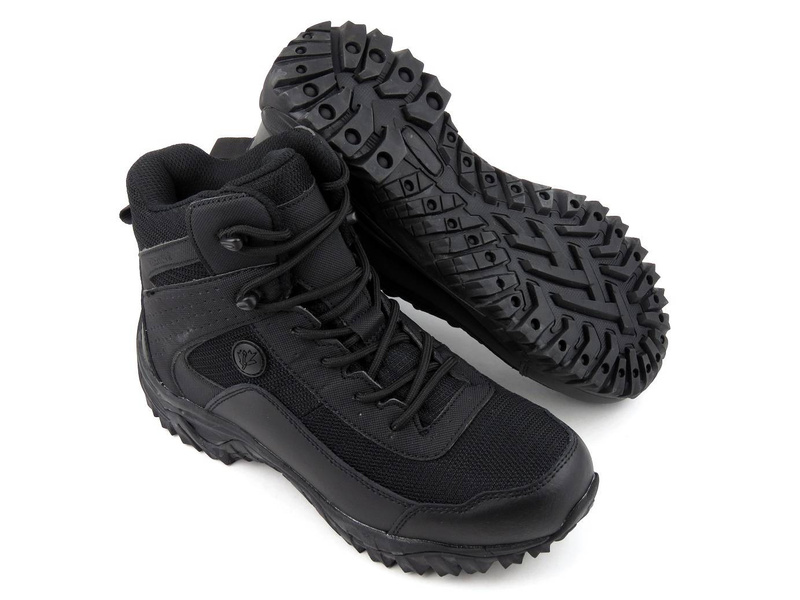 Vysoká pánská treková obuv s membránou - VEMONT 9AT2016C, černá