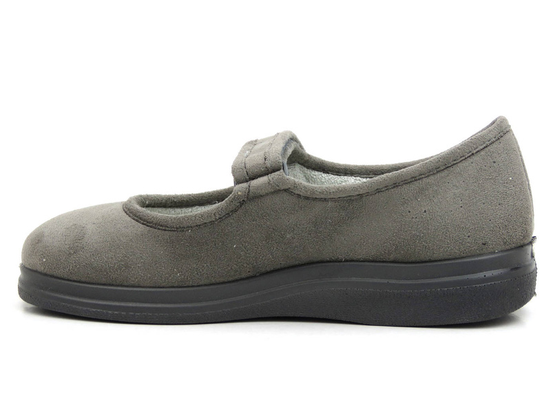 Uzavřené dámské preventivní a zdravotní pantofle - Befado dr Orto 462D001, šedé