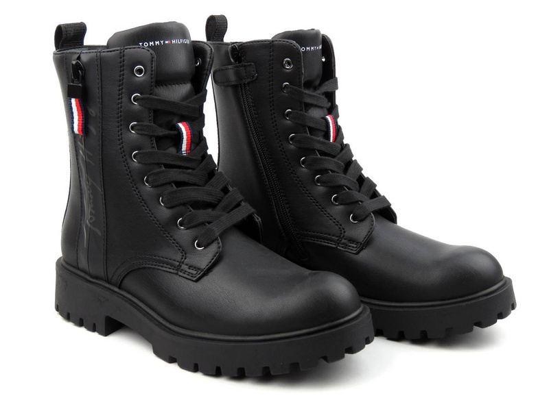 Dámské kozačky TOMMY HILFIGER T3A5-31195, černé
