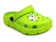 Dětské nazouváky, crocsy světle zelené Realpaks D-301