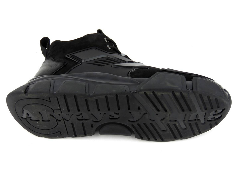 Pánské vesmírné tenisky se zateplením - JOHN DOUBARE H258-WG-487R, černé