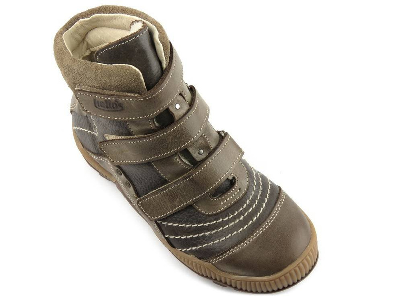 Chlapecké boty na suchý zip Helios 445