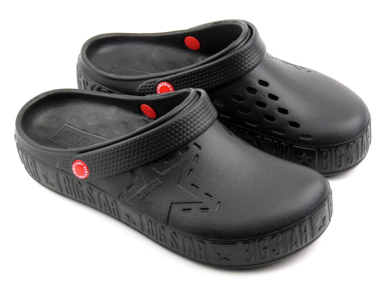 Dámské pěnové pantofle, dřeváky - BIG STAR II275001, černé