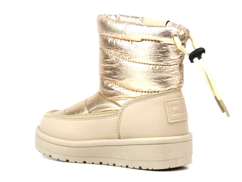 Dětské sněhule s manžetou - BIG STAR KK374221, béžové