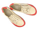 Barefoot kožené minimalistické dámské polobotky Helios Komfort 470, červené