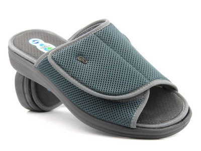 Pánské preventivní a zdravotní pantofle - Befado Dr Orto 078M001, šedé