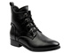 Dámské černé zateplené kotníkové boty - Potocki 25-12665