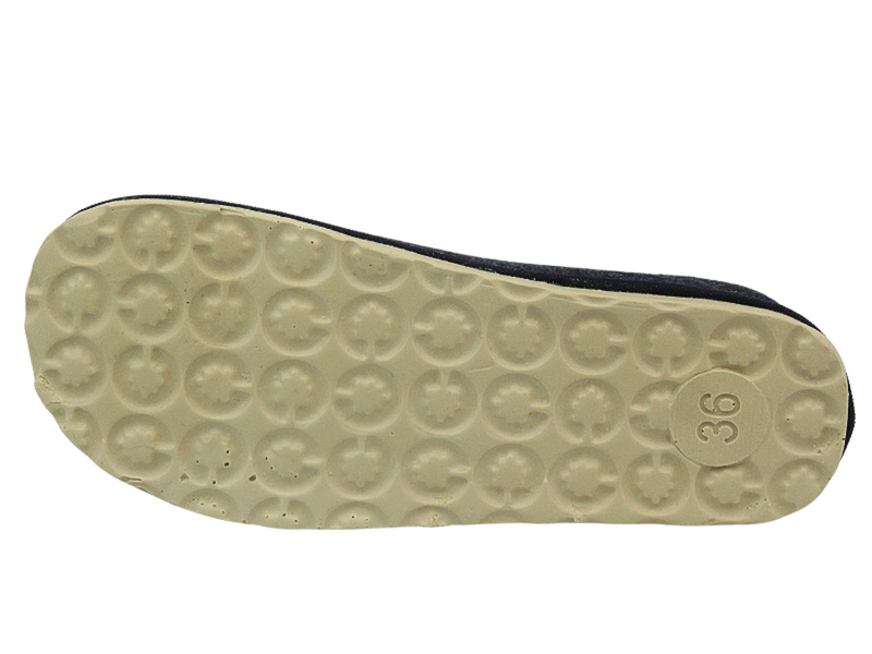 Dámské plstěné pantofle - Inblu CS-37, modré