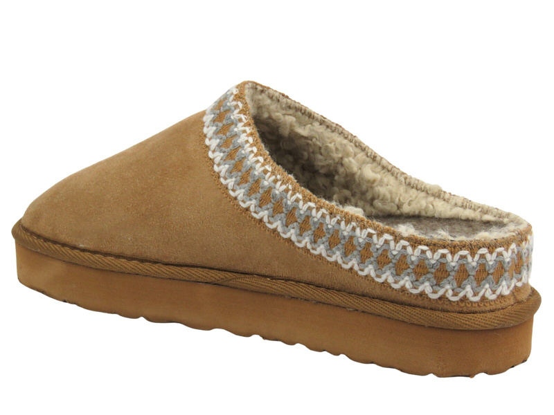 Dámské pantofle INBLU FX-21, hnědé