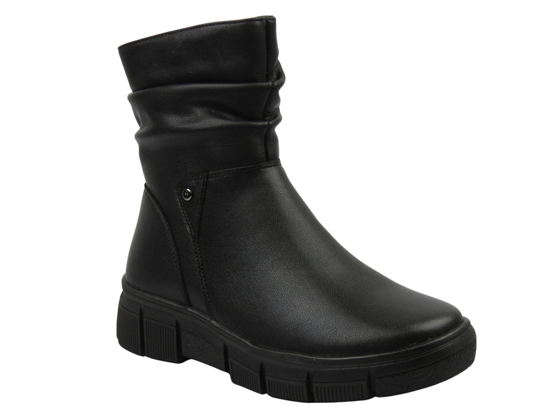 Klasické, zateplené dámské boty Cambell 25-19304, černé