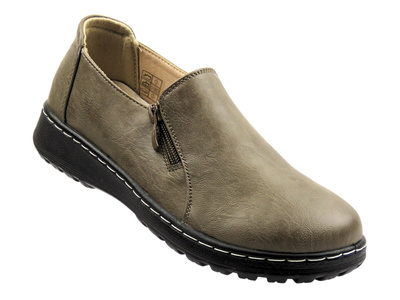 Dámské polobotky khaki Potocki 25-90352