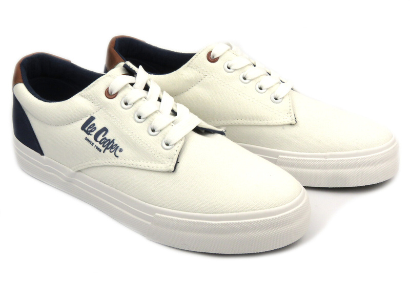 Pohodlné pánské tenisky - Lee Cooper LCW-24-02-2140, bílé