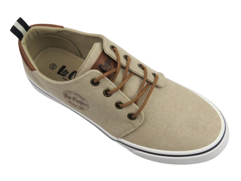 Pánské tenisky Lee Cooper 25-02-3243M, béžové