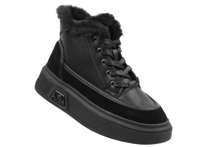 Dámské kotníkové boty Cambell 25-19352, černé