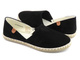 Dámské espadrilky s vykrojeným svrškem - NEWS 20TX02-2416, černé