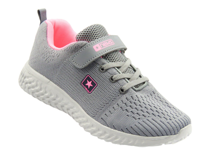 Dětská sportovní obuv, tenisky - American Club RL 83/22, fialová