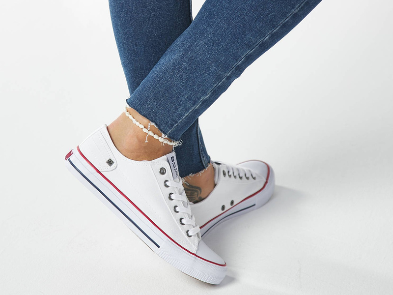 Klasické dámské tenisky Big Star DD274336, bílé