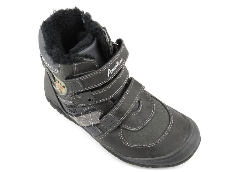 Zateplené dětské boty pro kluky AMERICAN CLUB 84837