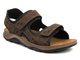 Pánské sandály INBLU TO-08, tmavě hnědé