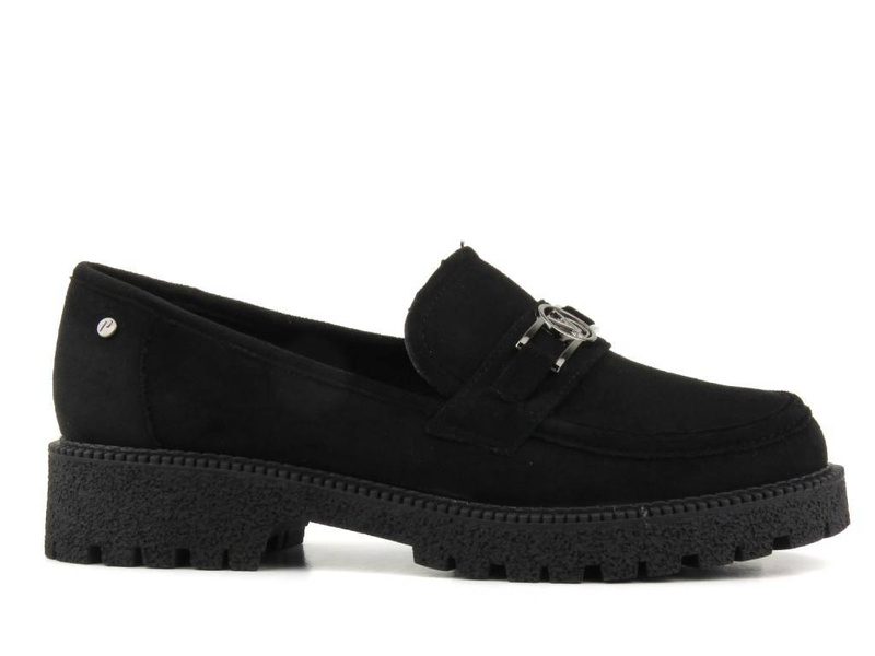 Dámské boty a mokasíny se silnou podrážkou - Potocki 21047, černé