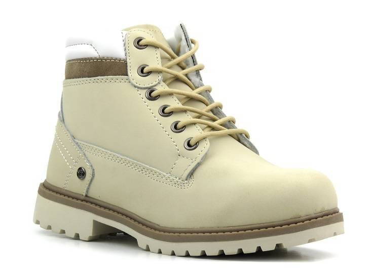 Trappery, teplé dámské zimní boty - DK XC171073, světle šedá