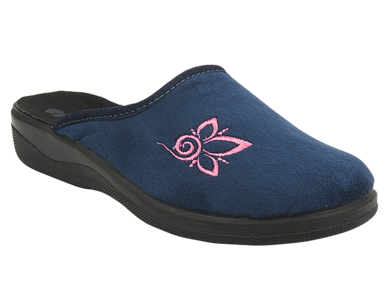 Dámské domácí pantofle - Inblu CU-2D Pomegranate - nazouvací