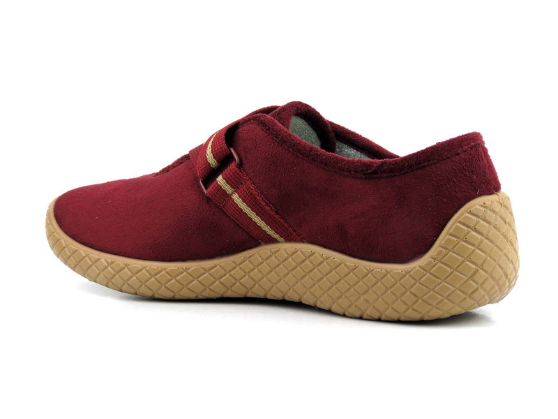 Uzavřené pantofle, dámská preventivní a zdravotní obuv - Befado dr Orto 434D016, vínová