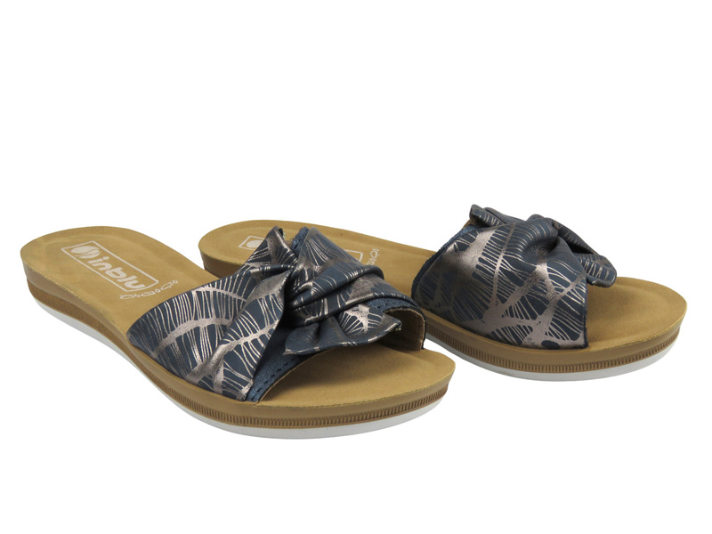 Pohodlné dámské pantofle Inblu OG1, tmavě modré