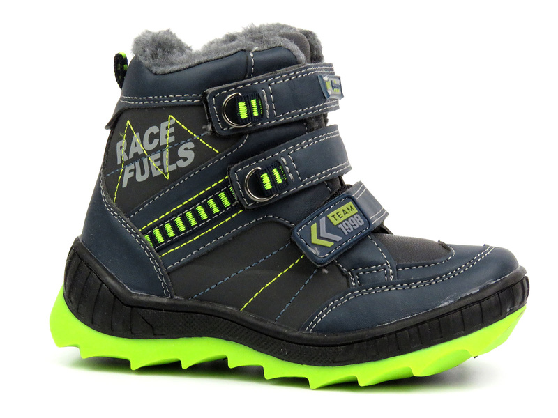 Chlapecké dětské boty AMERICAN CLUB 87357, tmavě modrá