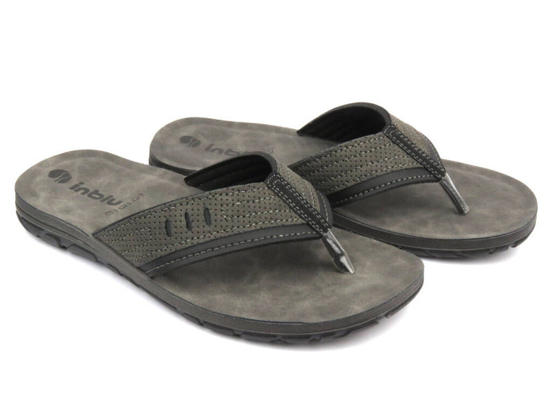 Pánské žabky - INBLU VT-02, šedé