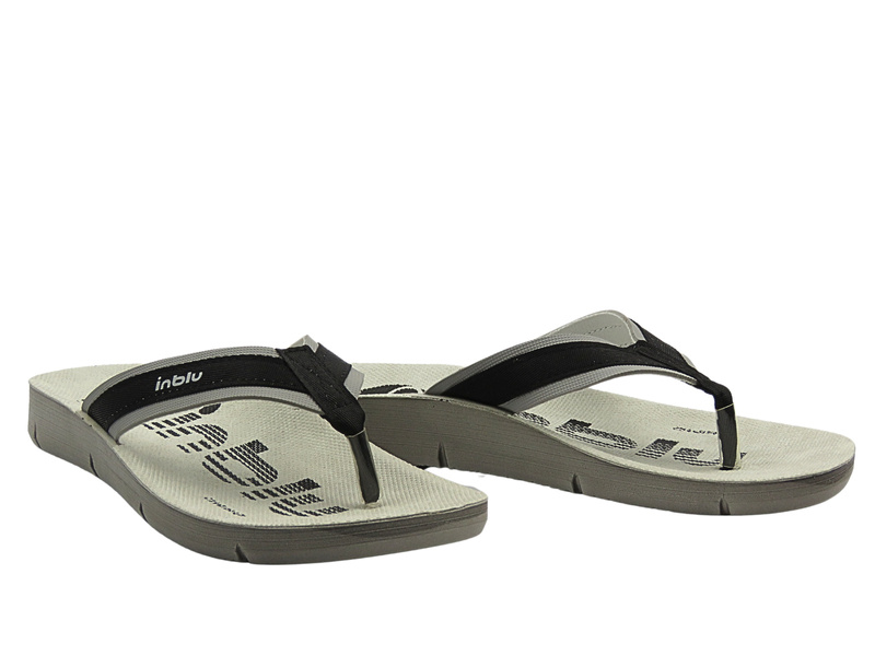 Pohodlné pánské žabky – INBLU CM-33, černé