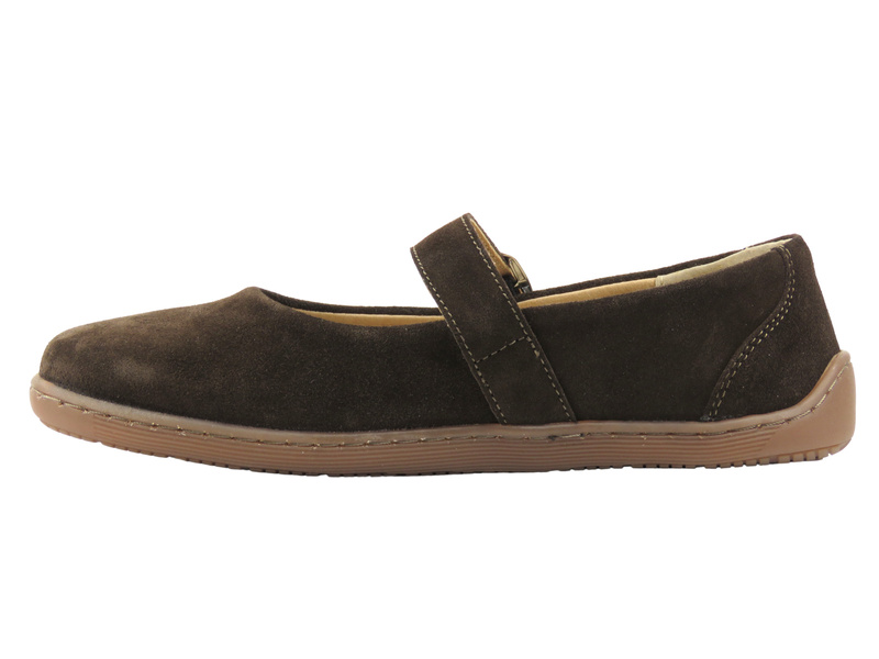 Barefoot kožené minimalistické boty Helios Comfort 471, tmavě hnědé